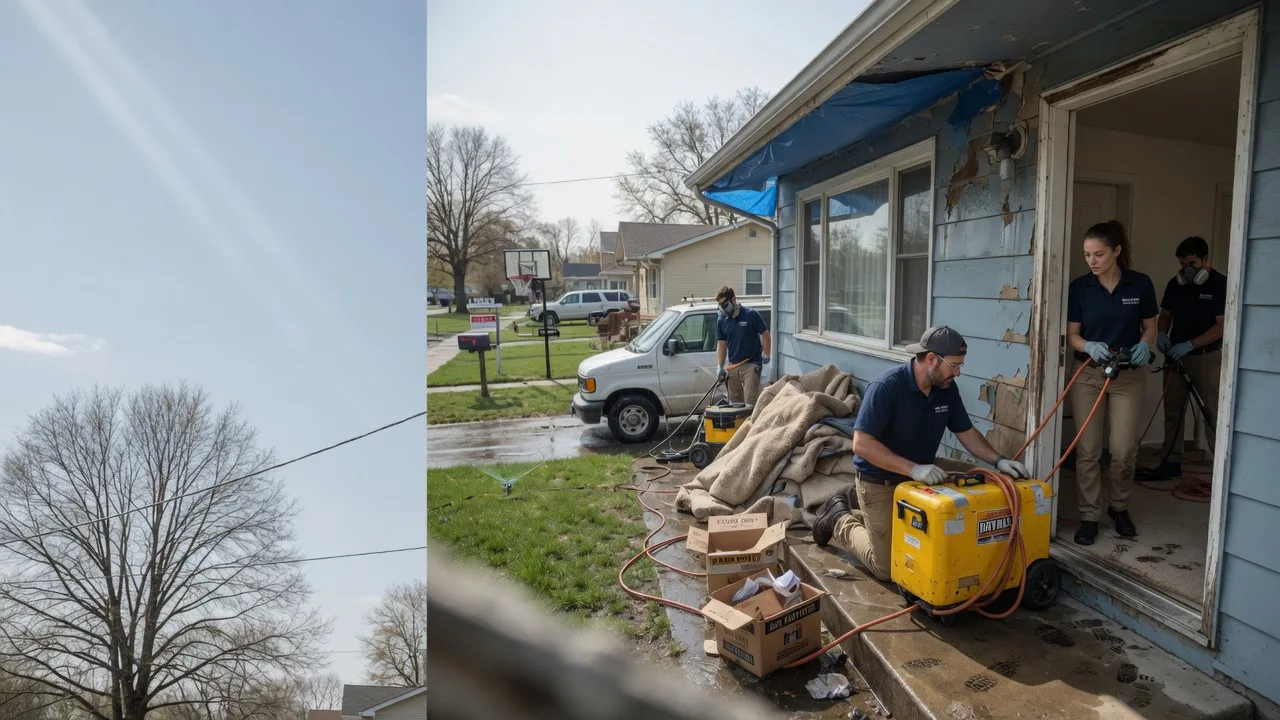 Basement Flood Cleanup in Hatton, ND near me